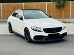 MERCEDES C63 4.0 V8 BI TURBO AMG 2019, Auto's, Mercedes-Benz, Automaat, USB, Wit, Berline