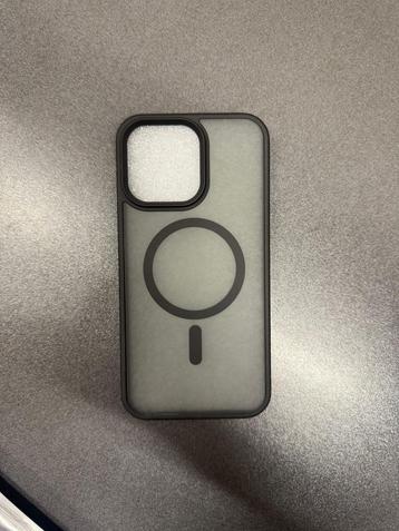 iPhone 14 pro max hoesje zwart met Magsafe Matte Zwart  beschikbaar voor biedingen