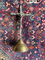 Koperen crusifix 2, Ophalen of Verzenden, Koper