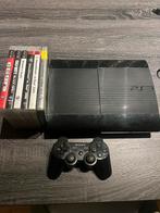 Ps3 slim + 6 games, Games en Spelcomputers, Spelcomputers | Sony PlayStation 3, Ophalen of Verzenden, Zo goed als nieuw, Slim