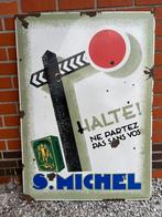 St Michel emaille bord 1931, Verzamelen, Merken en Reclamevoorwerpen, Ophalen