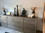 Eetplaats; tafel + dressoir, Ophalen, Gebruikt, 200 cm of meer, Met deur(en)