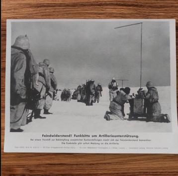 Photo de l'Artillerieunterstützung Kriegsberichter allemande, Enlèvement ou Envoi
