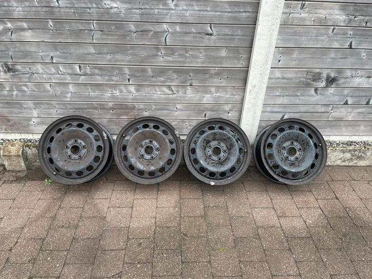Stalen velgen, Auto-onderdelen, Banden en Velgen, Velg(en), 16 inch, 205 mm, Personenwagen, Gebruikt, Ophalen