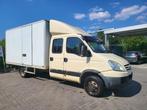 IVECO DAILY50C18 👉 B PERMIT 👈❇️ ALUMINIUM KOFFER+LIFT ❇️, Auto's, Voorwielaandrijving, Stof, Iveco, Wit