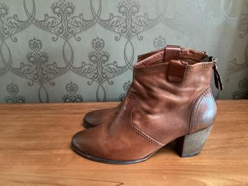 Bottines Kennel & Schmenger 41 cognac, Kennel&Schmenger, Enlèvement ou Envoi, Comme neuf, Brun