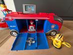 Paw Patrol bus, Ophalen
