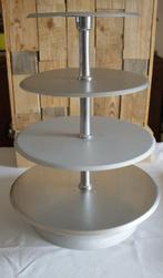 professionele etagère 4 niveaus voor gebak / bruidstaart, Ophalen of Verzenden, Zo goed als nieuw