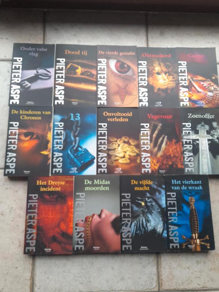 Livres de Pieter Aspe, Livres, Aventure & Action, Neuf, Enlèvement ou Envoi