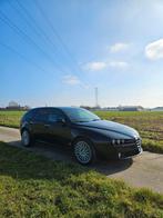 Alfa Romeo 159 / NIEUWE DISTRIBUTIE / TREKHAAK, Auto's, Alfa Romeo, Voorwielaandrijving, Zwart, Zwart, Leder