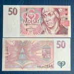 Tsjechische Rep - 50 Korun 1997 - Pick 117c - UNC, Postzegels en Munten, Los biljet, Ophalen of Verzenden, Overige landen