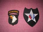 2 emblemen, Verzamelen, Militaria | Tweede Wereldoorlog, Ophalen of Verzenden, Luchtmacht, Embleem of Badge