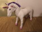 groot speelgoedpaard - eenhoorn / unicorn, Ophalen, Gebruikt