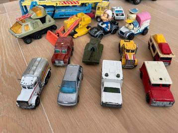 Ensemble de modèles réduits de voitures Matchbox et d'autres, Enlèvement ou Envoi, Utilisé, Autres types, Matchbox