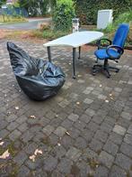 BUREAUTAFEL BUREAUSTOEL ZITZAK, Ophalen, Gebruikt