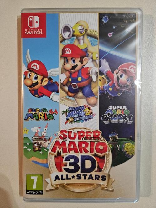 Super Mario 3D All-Stars / Switch (Nieuw), Consoles de jeu & Jeux vidéo, Jeux | Nintendo Switch, Neuf, Plateforme, 2 joueurs, À partir de 7 ans