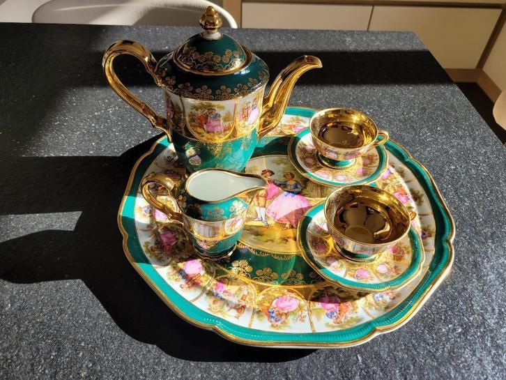 Porseleinen servies Hutschenreuther - Vieux Carlsbad - 1921, Antiek en Kunst, Antiek | Servies compleet, Ophalen