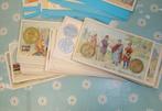 Chromos Litho met Munten op +120st Belle Jardiniere, Gebruikt, Verzenden, Voor 1940, Prent