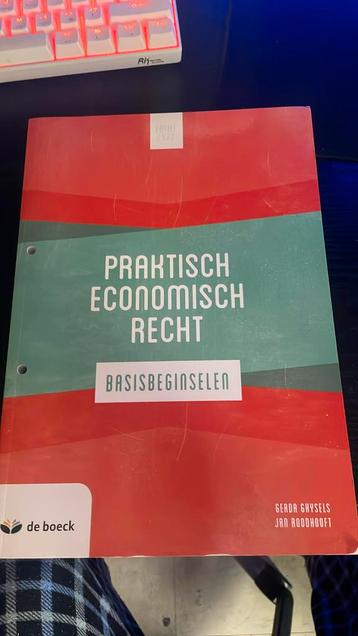 Praktisch economisch recht basisbeginselen 2022 beschikbaar voor biedingen