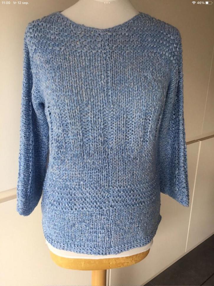 Caroline Biss trui maat 36, Kleding | Dames, Truien en Vesten, Zo goed als nieuw, Maat 36 (S), Blauw, Ophalen of Verzenden