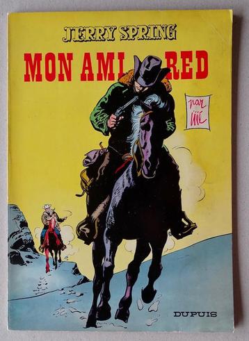 Jerry Spring Mon ami Red EO 1965, Une BD, Enlèvement, Jijé, Utilisé