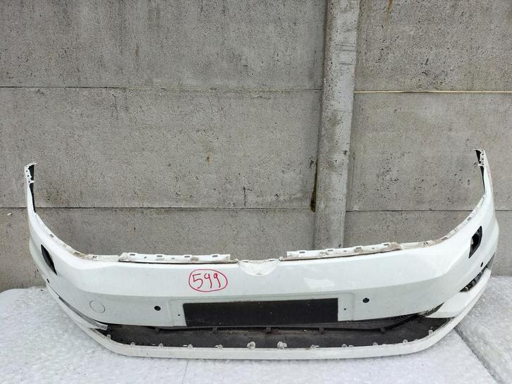 VW GOLF VII LIFT 4-PDC VOORBUMPER+SCHERM, Auto-onderdelen, Carrosserie, Bumper, Volkswagen, Voor, Gebruikt, Ophalen of Verzenden