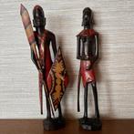 Masai beeldjes en masker uit Kenia, Antiek en Kunst, Kunst | Beelden en Houtsnijwerken, Ophalen