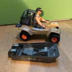 Action Man met twee voertuigen, Ophalen of Verzenden, Gebruikt