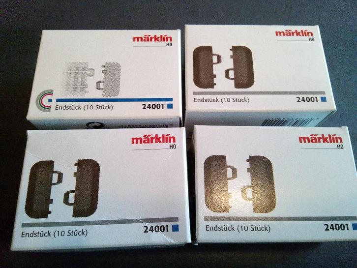 Marklin extrémité de lit de ballast pour Voie C, Hobby en Vrije tijd, Modeltreinen | H0, Zo goed als nieuw, Rails, Wisselstroom