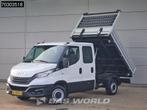 Iveco Daily 35S16 Driezijdige Automaat Kipper Dubbel Cabine, Automaat, Stof, Gebruikt, Euro 6