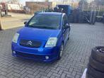 Citroen C2 VTR hdi, koppeling slecht, Auto's, Citroën, Voorwielaandrijving, Stof, Blauw, Grijs