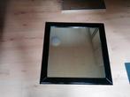 Spiegel zwart 75x75cm, Ophalen of Verzenden, Zo goed als nieuw