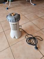 Intex filterpomp + skimmer voor zwembad, Ophalen, Zo goed als nieuw, Ladder