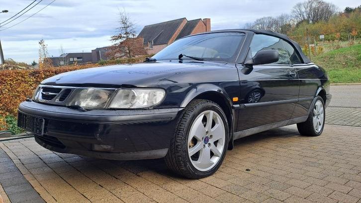 1994 Saab 900 turbo cabriolet OLDTIMER!, Autos, Saab, Particulier, Saab 900, Airbags, Air conditionné, Verrouillage central, Essence