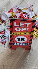 Versiering voor 18de verjaardag, Hobby en Vrije tijd, Ophalen, Zo goed als nieuw, Feestartikel