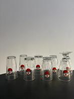 Vedett bierglazen - 8x speciale vorm, Verzamelen, Ophalen, Zo goed als nieuw, Bierglas