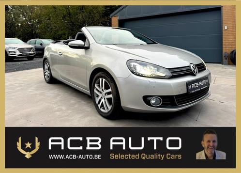VW Golf 1.4 TSI Cabrio /  ZETELVERWARMING / LEDER, Auto's, Volkswagen, Bedrijf, Te koop, Golf, ABS, Airbags, Airconditioning, Bluetooth
