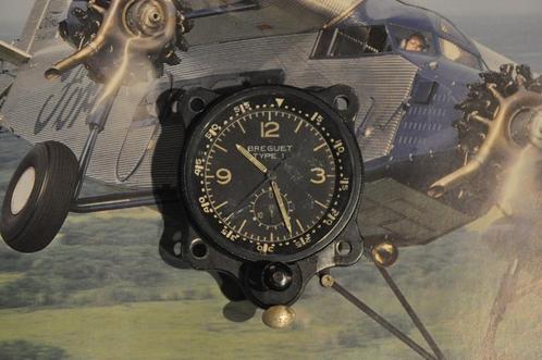 Breguet Type 11 vliegtuigdashboardhorloge, Handtassen en Accessoires, Horloges | Heren, Gebruikt, Overige merken, Staal, Staal