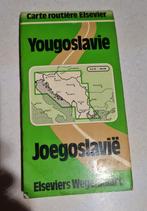 Landkaart Joegoslavië, Verzamelen, Ophalen of Verzenden, Zo goed als nieuw