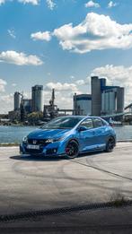 Honda Civic Type S, Auto's, Honda, 4 cilinders, Blauw, Leder en Stof, 152 g/km