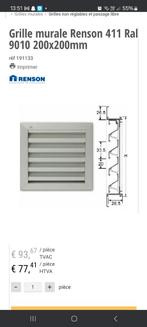 Grille murale renson, Ophalen, Zo goed als nieuw