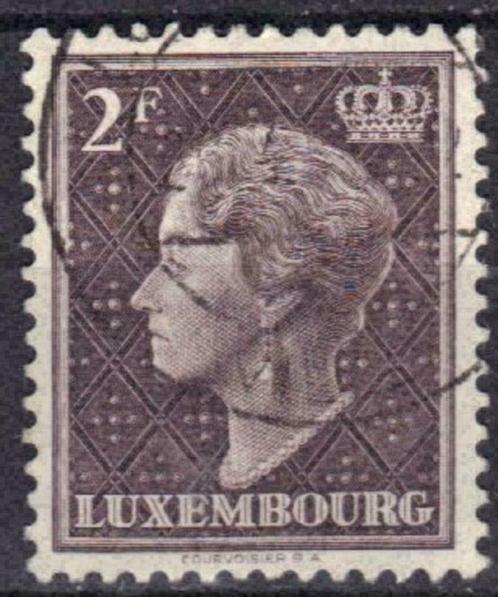 Luxemburg 1948-1953 - Yvert 421 - Charlotte (ST), Postzegels en Munten, Postzegels | Europa | Overig, Gestempeld, Luxemburg, Verzenden