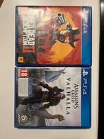 Assassin’s Creed Valhalla en Red Dead Redemption 2, Games en Spelcomputers, Games | Sony PlayStation 4, Ophalen, Online, Vanaf 18 jaar