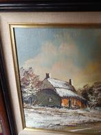 Prachtig sneeuwlandschap., Antiek en Kunst, Ophalen
