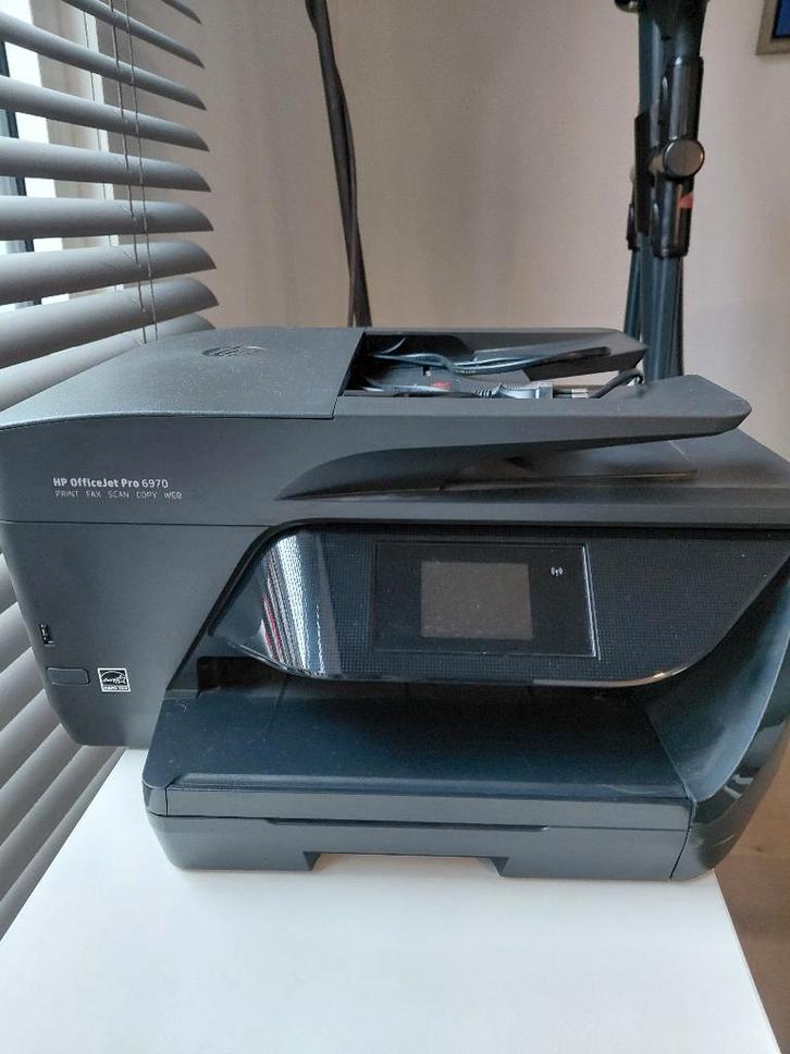 Printer Hp office Jet Pro 6970, Computers en Software, Printers, Zo goed als nieuw, Printer, Inkjetprinter, Faxen, Kleur printen