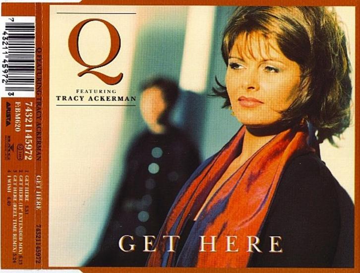 Q FEATURING TRACY ACKERMAN GET HERE CD SINGLE (OLETA ADAMS), Cd's en Dvd's, Cd Singles, Gebruikt, Dance, 1 single, Maxi-single
