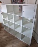 KALLAX Ikea boekenkast, Gebruikt, Ophalen of Verzenden, Met deur(en)