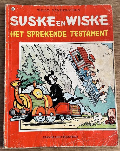 Suske en Wiske - Het sprekende testament -119(1979) Strip, Boeken, Stripverhalen, Gelezen, Eén stripboek, Ophalen of Verzenden