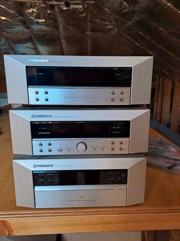 pioneer tuner, cassette en cd player, nauwelijks gebruikt beschikbaar voor biedingen
