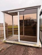 Rokershok rookhok rookruimte overkapping incl kachel, Doe-het-zelf en Bouw, Ophalen of Verzenden, Zo goed als nieuw